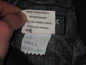 Лот №А2040 Комбинезон армейский Рип-Стоп с Gore-Tex мембраной Small Regular (ближе к чёрному)