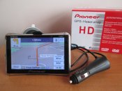 GPS-навигатор Pioneer 5007. Держатель + Зарядка. Снизил цену !