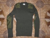 Свитер армейский шерсть олива Британия size 112 состояние нового