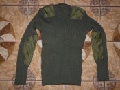 Свитер армейский шерсть олива Британия size 112 состояние нового