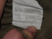 Лот №А1890 Футболка с коротким рукавом Coolmax Британия 170/90(Medium) (light olive)