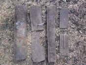 М 72. Пластины багажника на реставрацию и пр..
