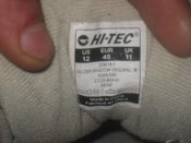 Лот №АО 0009 Кроссовки Hi-Tec Silver Shadow армии Великобритании р. 11