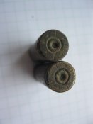 2 пистолетные гильзы( клеймо Хиртенбергской патронной ф-ки)