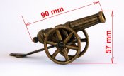 Бронзовая фигурка статуэтка "Пушка", Arcobronze-Gallery, Испания