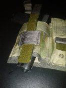 Кобура универсальная на бедро с 4 подсумками A-tacs FG