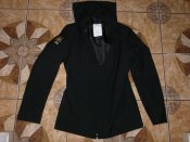 Блуза канонира ВМФ Британия чёрная size 112/xL 100% шерсть склад