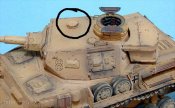 Кришка вентилятора Pz. IV - Аusf. E.