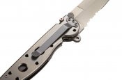 Армейский нож M16 USA. Складной CRKT Kit Carson Titanium M16-13T.