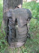 Рюкзак Берген 55л. Олива Черный Койот Серый