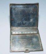 Портсигар срібний