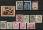 Підбірка земських марок (73 шт.)