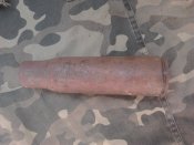 Гильза НС-37 1943 года.