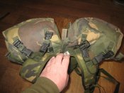 Лот №А1058 Полный комплект боковых карманов рюкзака типа Берген DPM