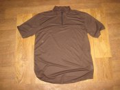 Лот №А1981 Футболка с коротким рукавом Coolmax Британия на змейке L (brown)