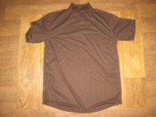 Лот №А1981 Футболка с коротким рукавом Coolmax Британия на змейке L (brown)