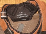 Лот №АО 0021 Сандали армии Великобритании All Terrain Suede Sandals р. 8