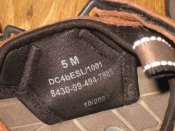 Лот №АО 0026 Сандали армии Великобритании All Terrain Suede Sandals р. 5