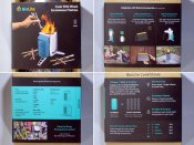 Печка щепоточница BioLite CookStove пічка на дровах
