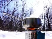 Печка щепоточница BioLite CookStove пічка на дровах