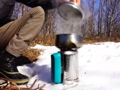 Печка щепоточница BioLite CookStove пічка на дровах