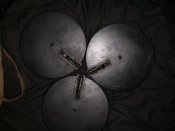 Три целых диска ДП-27 в штатной сумке (склад)