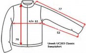 Uneek UC203 Classic Sweatshirt