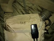 Фляга США с чехлом, 2 кварты