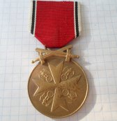 Медаль ордена Германского орла с мечами бронза