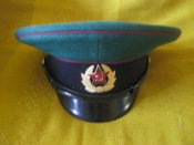 Парадная фуражка солдата пограничника СА. Размер 53.