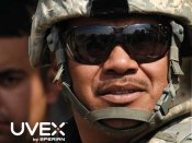 Армия USA. Баллистические тактические очки Uvex Genesis темная линза