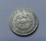 10 центавос. Гватемала 1961г. Ag+.jpg