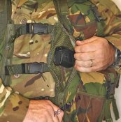 Разгрузка (разгрузочный жилет). Камуфляж DPM. Британия