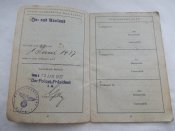 Reisepass(Deutsches Reich)1937г. Оригинал.