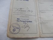 Reisepass(Deutsches Reich)1937г. Оригинал.