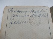 Reisepass(Deutsches Reich)1937г. Оригинал.