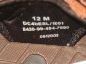 Лот №АО 0034 Сандали армии Великобритании All Terrain Suede Sandals р. 12