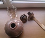 Лампа керасиновая + бонус.