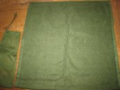 Лот № А2400 Антибактериальное банное полотенце армии Британии р.Medium (olive)