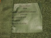 Лот № А2400 Антибактериальное банное полотенце армии Британии р.Medium (olive)