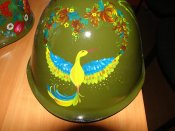 Каска СШ (расписана Петриковкой) на нужды благотворительности