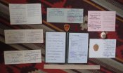 комплект наград на офицера  в/с мвд ссср .