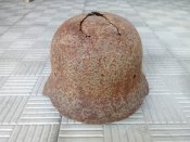 Каска под реставрацию.