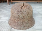 Каска под реставрацию.