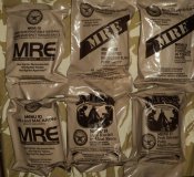 MRE, американские сухпайки, 6 шт.