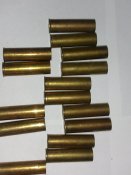 Латунные гильзы и войлочные пыжи