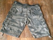 Защитные военные шорты с ремнем .разм.38