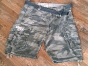 Защитные военные шорты с ремнем .разм.38