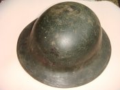 100% американская каска M1917 (Doughboy), Первая мировая, с подшлемником и всеми делами