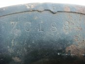 100% американская каска M1917 (Doughboy), Первая мировая, с подшлемником и всеми делами